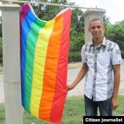 El activista cubano LGTBI, Nelson Gandulla.