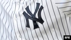 El logo de los Yankees de Nueva York.