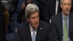 Senador Kerry ante comisión del Senado