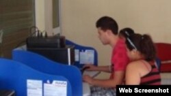 Internet en Cuba en salas de provincias