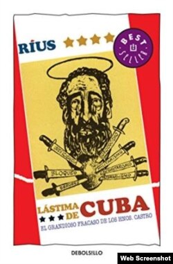 Portada de "Lástima de Cuba, el grandioso fracaso de los hermanos Castro", de Rius.