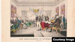 4 de julio de 1776. Library of Congress. 