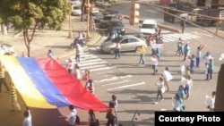 Marcha por los caidos en Venezuela
