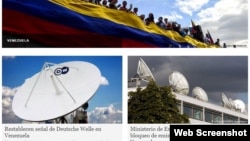 Cobertura de Venezuela en Deutsche Welle.