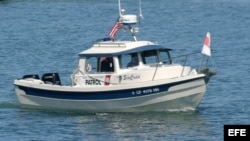 Un bote de los servicios guardacostas de EEUU.