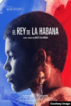 Cartel del filme "El Rey de La Habana".