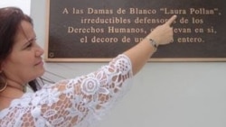 Laura María Labrada, hija de la fallecida líder y fundadora de las Damas de Blanco, Laura Pollán