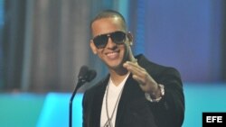 El cantante boricua Daddy Yankee durante la ceremonia de entrega de los Premios Billboard Latino en Coral Gables, Florida (EEUU).