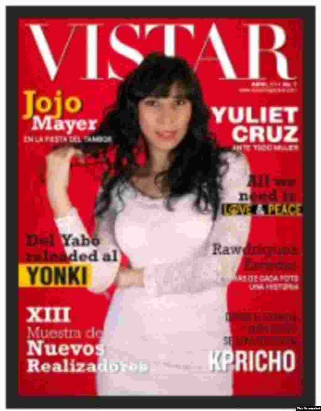 Número 2 de Vistar, revista de publicidad independiente en Cuba 