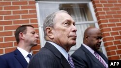 El exalcalde de Nueva York Michael Bloomberg, en una foto tomada el domingo 1ro. de marzo del 2020 en Alabama (Foto: Joshua Lott/AFP).