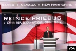 Reince Priebus, Presidente del partido republicano en la 3ra jornada de la convención