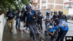 Imágenes de las protestas en Venezuela 