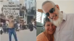 Ariel Limias Leiva, de 53 años, fue detenido este viernes tras manifestarse frente al Capitolio Nacional, en La Habana.
