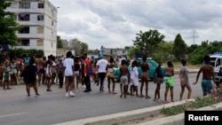 Protestas en La Habana por los apagones