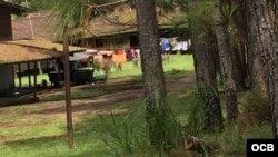 Campamento de Planes de Gualaca, Chiriquí. (Foto: Ricardo Quintana)