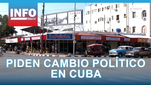 Info Martí | Piden cambio político en Cuba - abril 29, 2026
