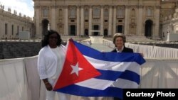 Berta Soler en el Vaticano