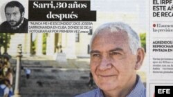 Periódicos vascos publican entrevista con Sarrionaindia, ilustrada con las primeras imágenes desde su desaparición en 1985, en las que, a sus 58 años, aparece sonriente, con el pelo blanco y posando ante la Universidad de La Habana