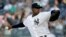 El lanzador de los Yankees de Nueva York Luis Severino.