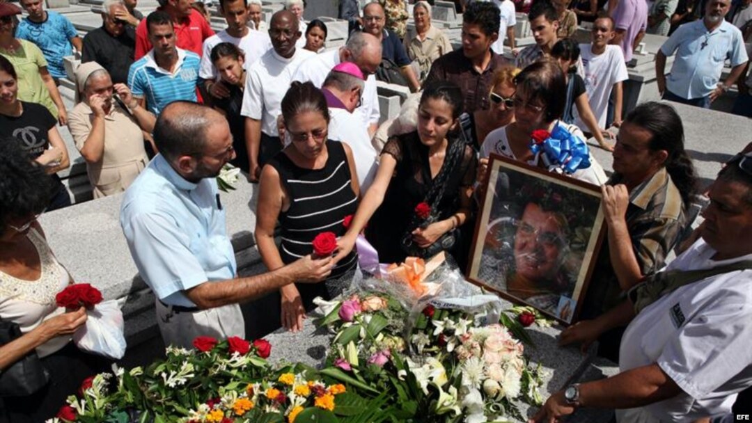 Funerales de Oswaldo Payá.