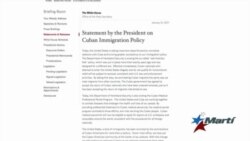Detalles sobre cambios en la política migratoria de EEUU