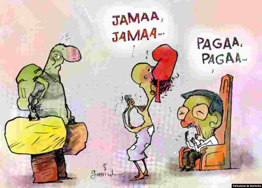 Caricaturas de Garrincha