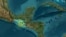 El mapa satelital del terremoto del 17 de julio de 2026 en Chiapas.