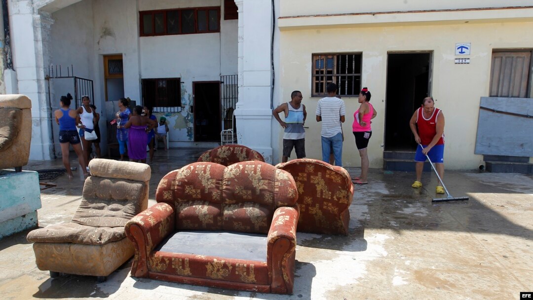 Graves daños tras el paso del huracán Irma por Cuba.