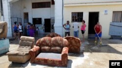 Graves daños tras el paso del huracán Irma por Cuba.