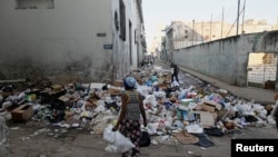 Un basurero en una calle de La Habana. (REUTERS/Norlys Perez)