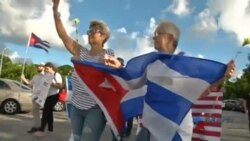 Cuatro diásporas marchan en Miami contra dictaduras en América Latina