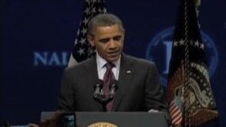 Presidente Obama y Mitt Romney participan en NALEO