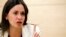 La diputada venezolana María Corina Machado, miembro de la alianza opositora encabezada por Henrique Capriles.