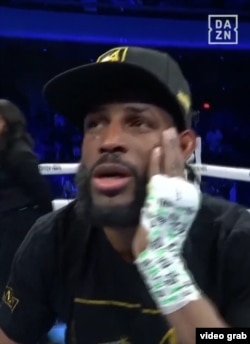 Andy Cruz cae ante Muratalla. (Captura de video @DAZNBoxing)