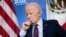 El presidente Joe Biden, momentos antes de reunirse con el presidente de México, Andrés Manuel López Obrador, en San Francisco el 17 de noviembre de 2023. (Photo by Brendan Smialowski / AFP).