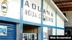 Aduana de Agua Caliente, Honduras.