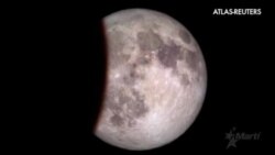 Eclipse total lunar que inaugura una tétrada de eclipses