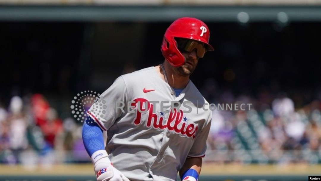 Bryce Harper. (Ron Chenoy-USA TODAY Sports vía Reuters)