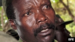 Fotografía de archivo del líder del Ejército de Resistencia del Señor Joseph Kony.