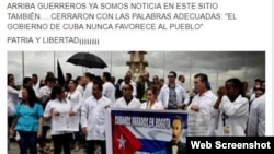 Perfil de Facebook fue creado por médicos cubanos bajo el lema "No somos desertores, somos cubanos libres". (Archivo)