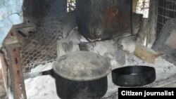 Cocina de leña, una opción para cocinar en Cuba.