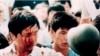 Un manifestante en la Plaza de Tiananmen el 4 de junio de 1989, tema prohibido en China. (Shunsuke Akatsuka/Reuters).