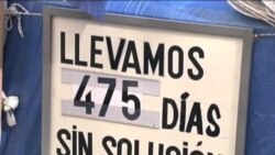 No cambia el estatus de los cubanos que viven hace un año frente a la Cancillería Española