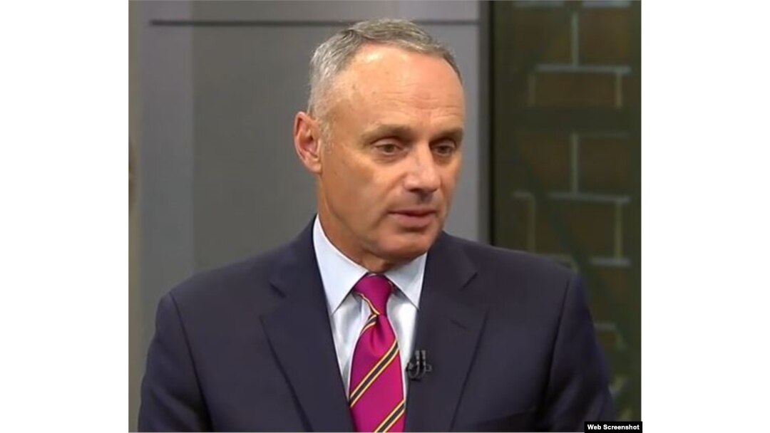 Rob Manfred, comisionado de béisbol de las Grandes Ligas.
