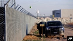 Cerco en la frontera de Texas. (AP/Andres Leighton).