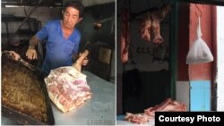 Cubanos preparan perniles de cerdo para fin de año Fotos de Freyser Martínez y Henry Constantin