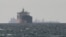 Buques de carga en el Golfo, cerca del estrecho de Ormuz.