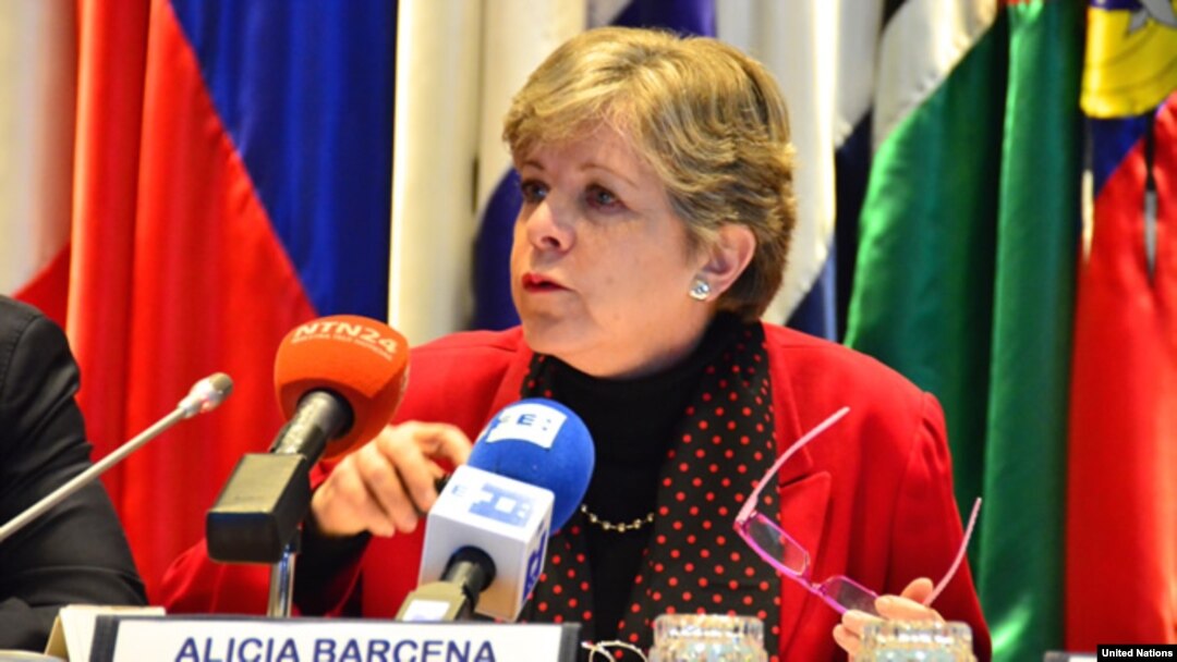 Alicia Bárcena, secretaria general de la CEPAL.