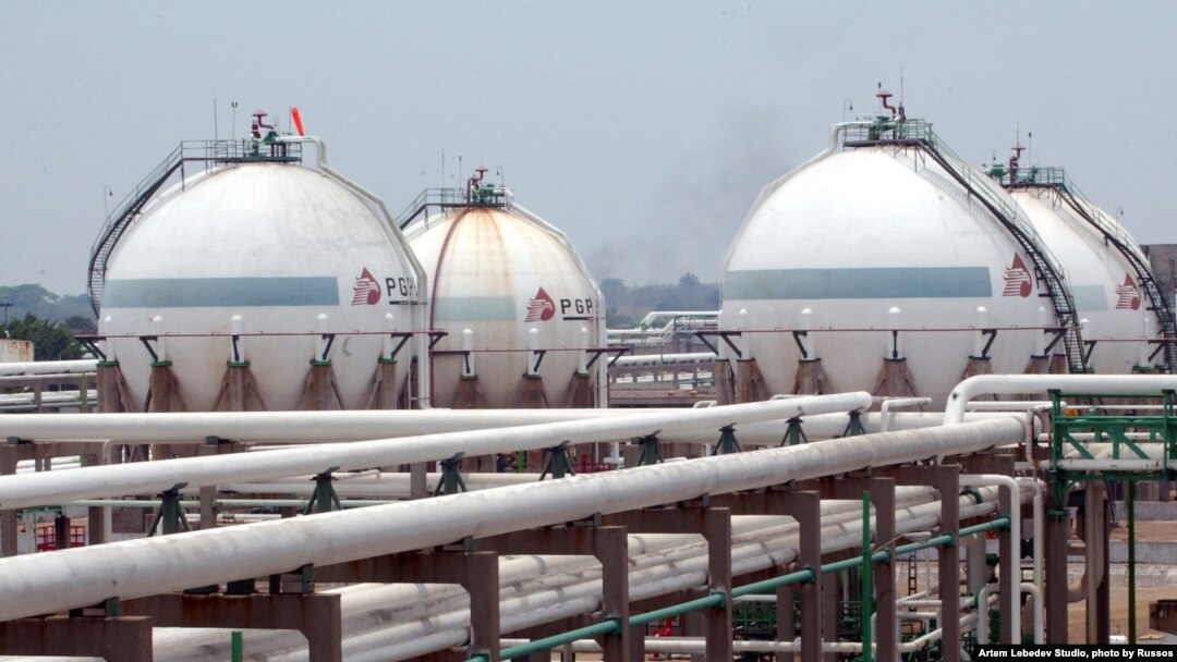 La empresa Petróleos Méxicanos (Pemex) de su refinería Complejo Cactus, en el estado mexicano de Chiapas. Archivo.