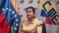 La presidenta del Consejo Nacional Electoral (CNE), Tibisay Lucena. Foto de archivo.